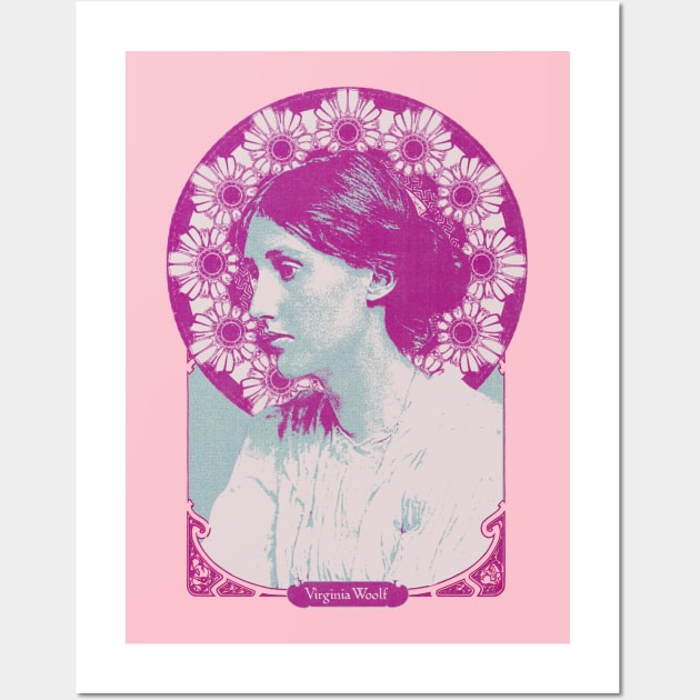 Virginia Woolf Wall Art by Oskyposters